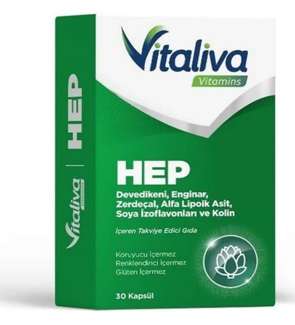 Vitaliva Vitamins Hep 30 Kapsül-Vitaliva Vitamins