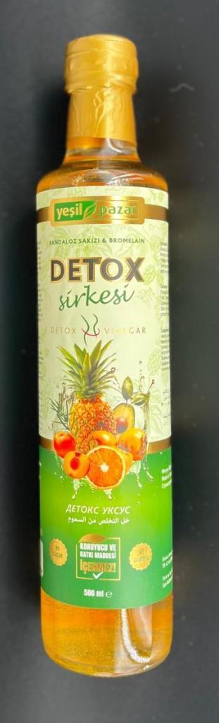 Yeşil Pazar Detoks Sirkesi 500 ML