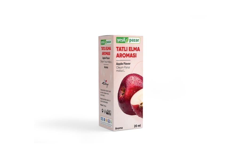 Yeşil Pazar Tatlı Elma Aroması 20 Ml