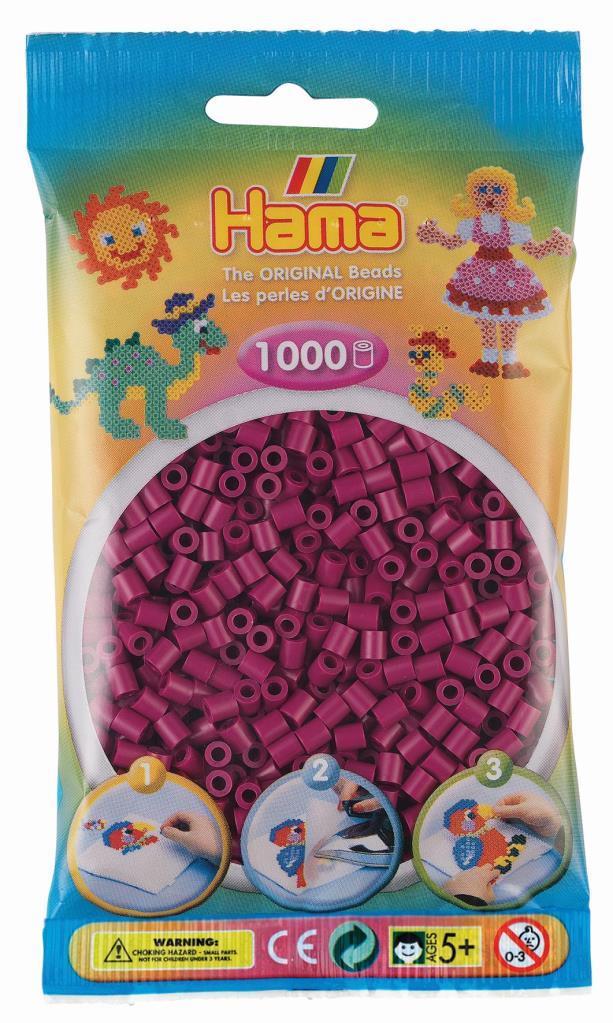 1.000'lik Hama Midi Boncuk - Mürdüm Rengi