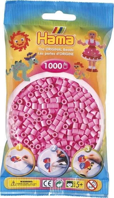 1.000'lik HamaMidi Boncuk - Pastel Pembe