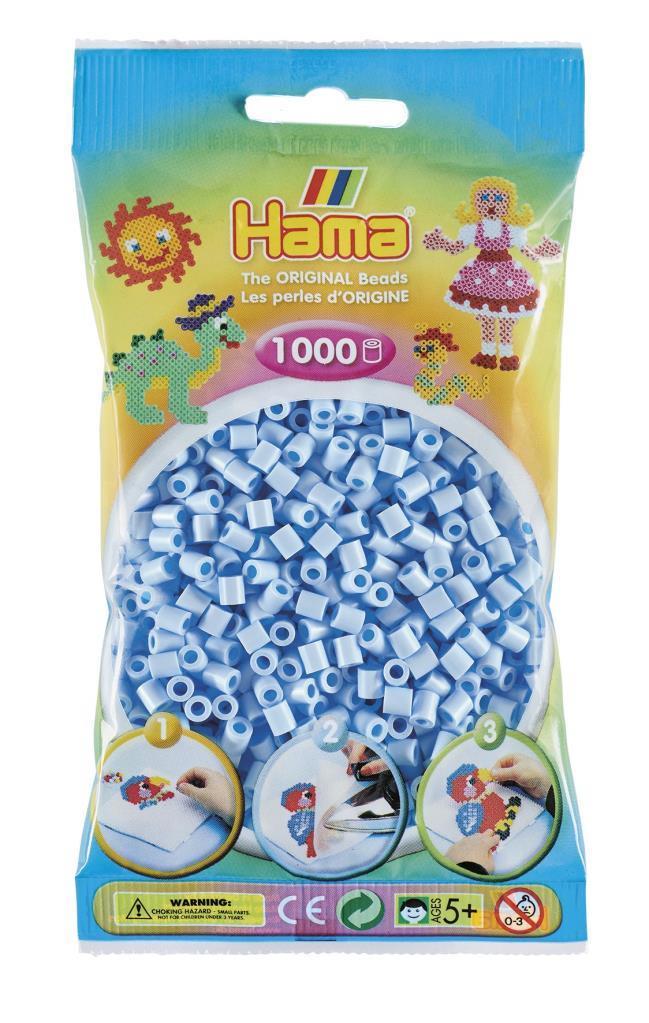 1.000'lik Hama Midi Boncuk - Açık Mavi