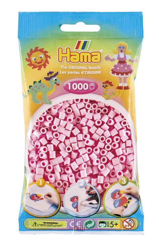 1.000'lik Hama Midi Boncuk - Açık Pembe