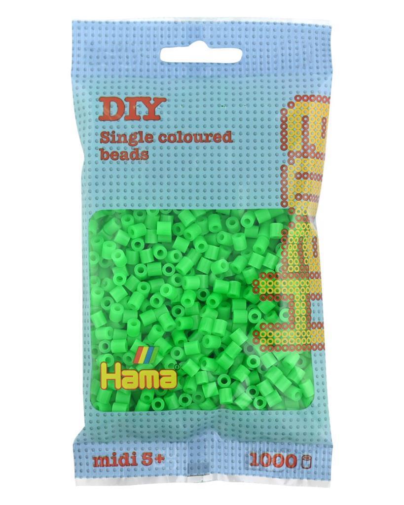 1.000'lik Hama Midi Boncuk - Floresan Yeşil