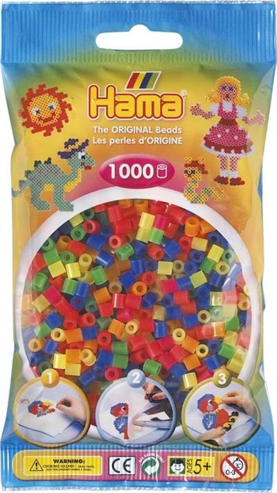 1.000'lik Hama Midi Boncuk - Neon Renkler