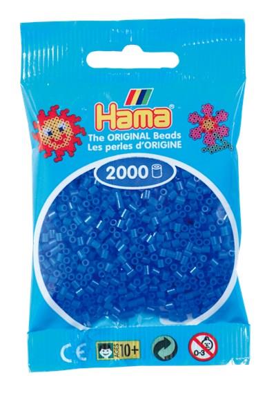 2.000'lik Hama Mini Boncuk - Floresan Mavi