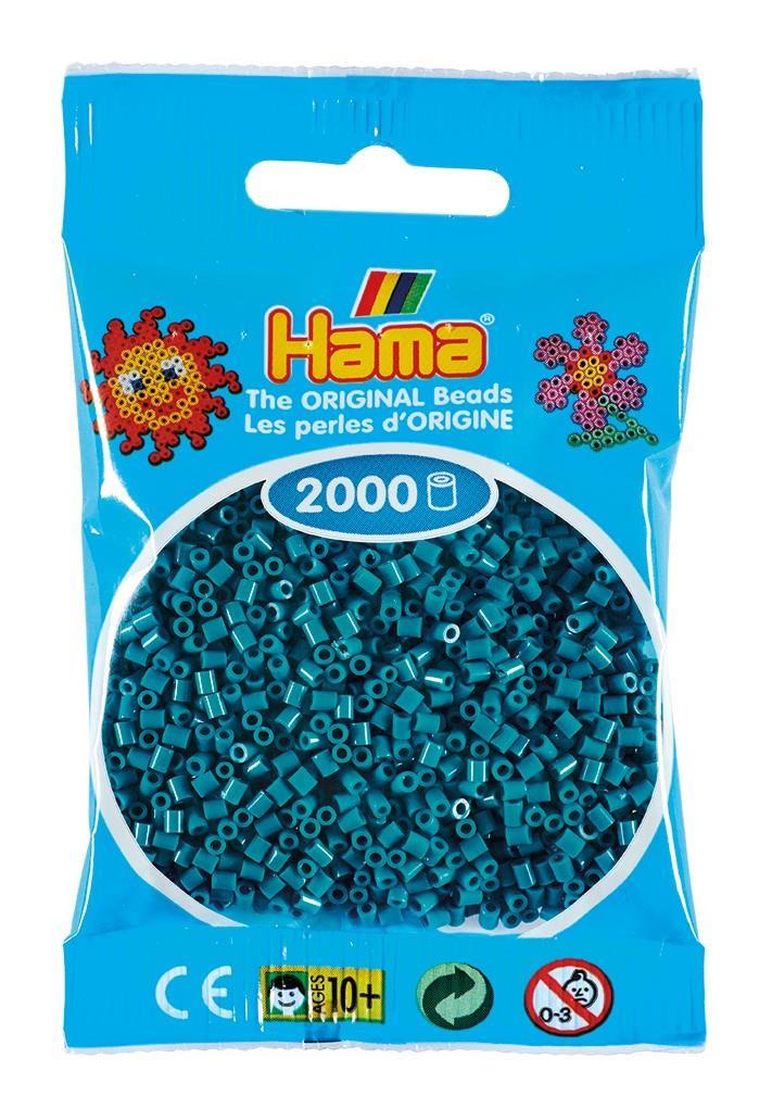 2.000'lik Hama Mini Boncuk - Petrol Mavisi