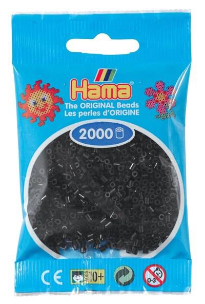 2.000'lik Hama Mini Boncuk - Siyah