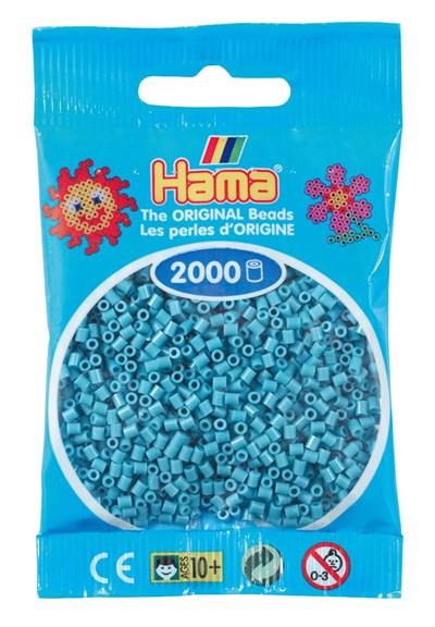 2.000'lik Hama Mini Boncuk - Turkuaz