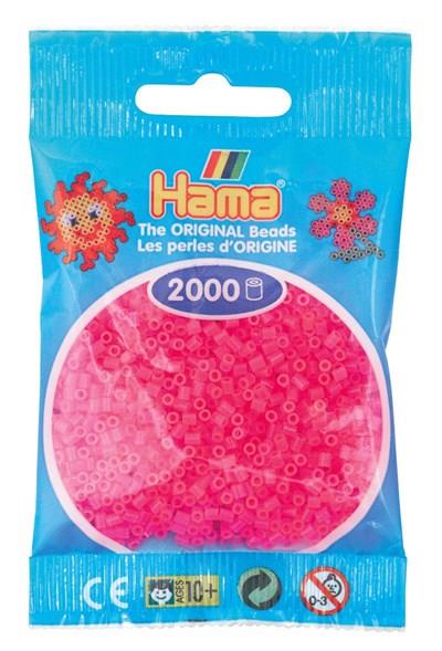 2.000'lik Hama Mini Boncuk - Neon Fuşya