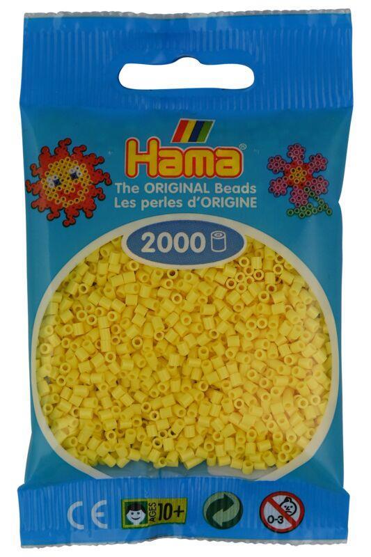 2.000'lik Hama Mini Boncuk - Açık Sarı