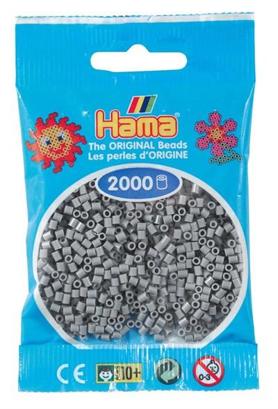 2.000'lik Hama Mini Boncuk - Gri
