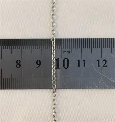 2mm Zincir Nikel Kaplama - 1m