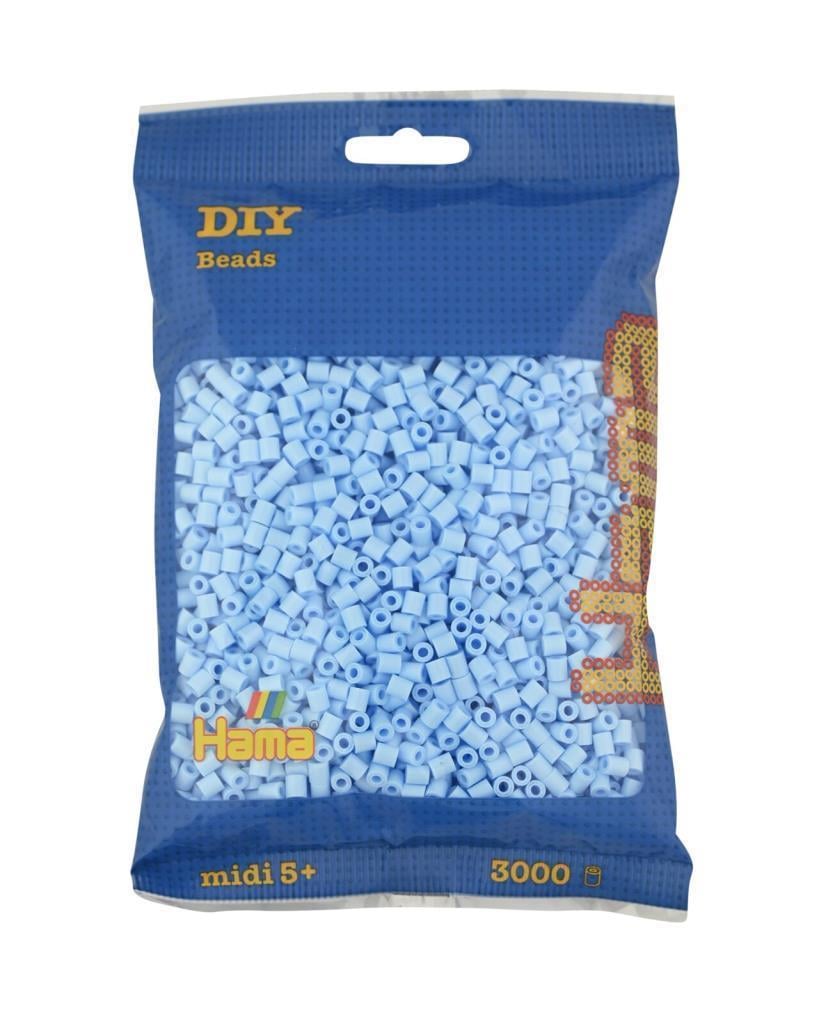 3.000'lik Hama Midi Boncuk -Açık Mavi