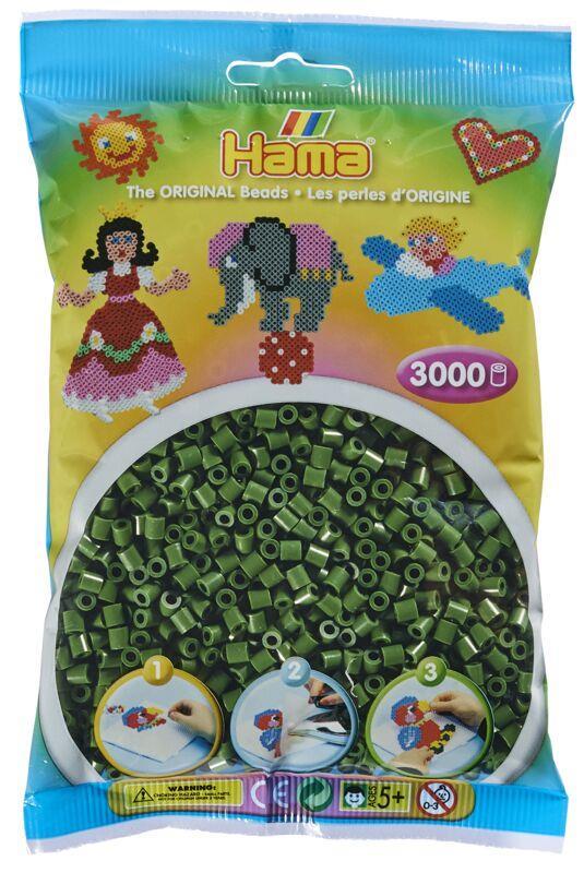 3.000'lik Hama Midi Boncuk - Orman Yeşili