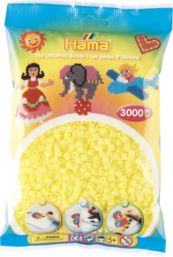 3.000lik-Hama-Midi-Boncuk-Pastel Sarı