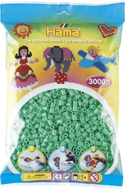 3.000'lik Hama Midi Boncuk - Açık Yeşil