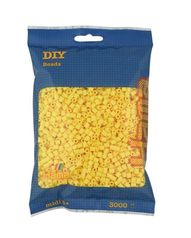 3.000'lik Hama Midi Boncuk -Açık Sarı