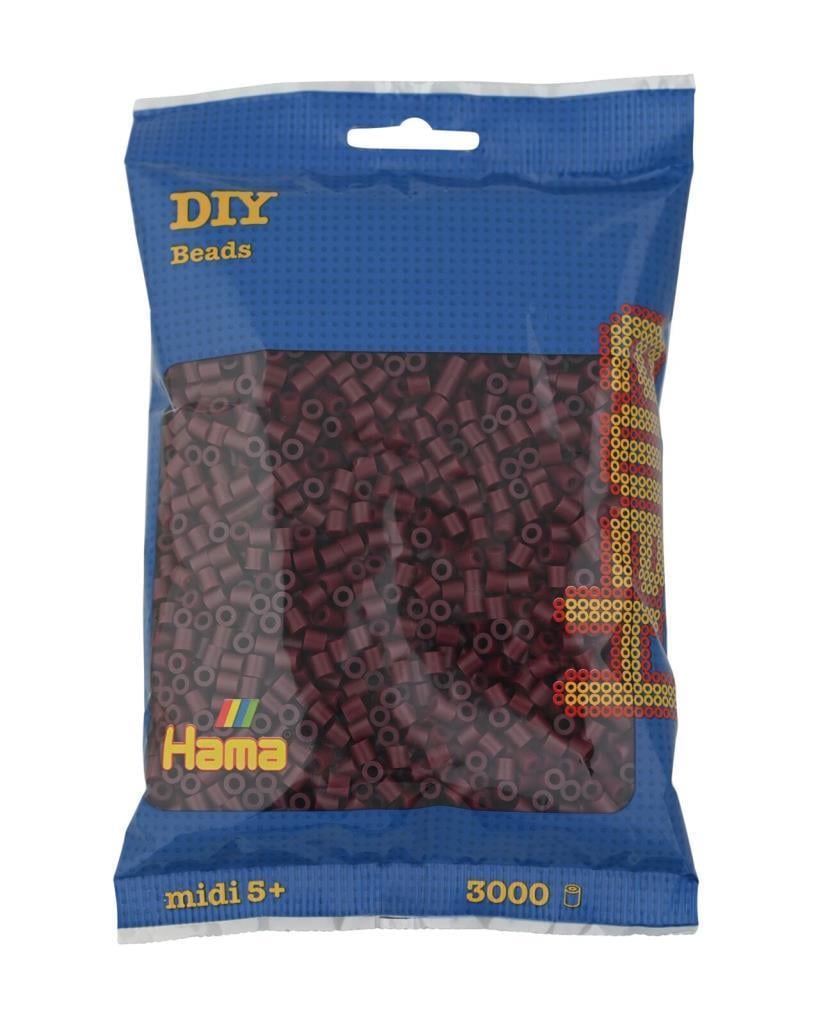 3.000'lik Hama Midi Boncuk - Bordo