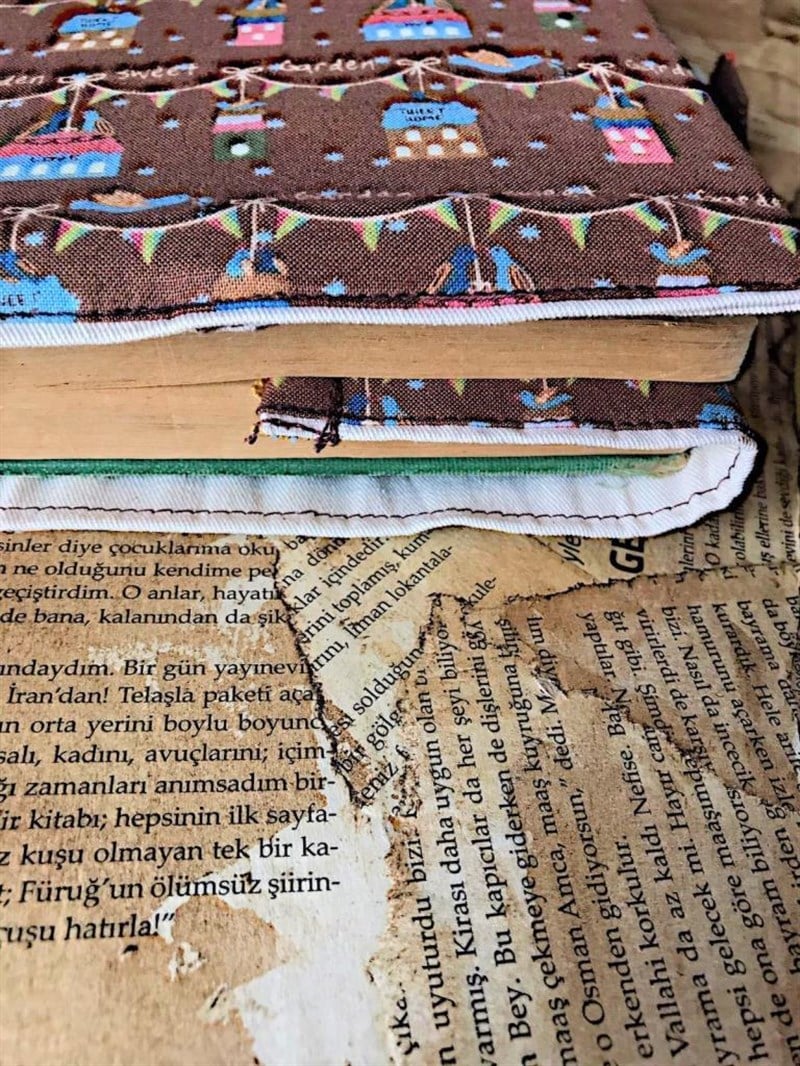 So Design Kumaş Kitap Kılıfı - 0006