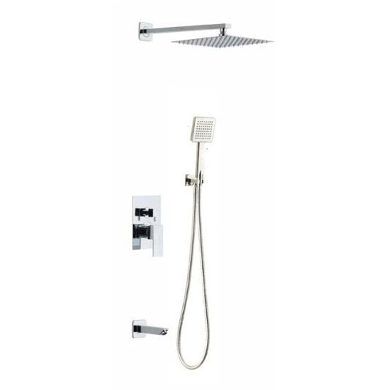 NEWARC AQUA ANKASTRE BANYO SETİ KROM