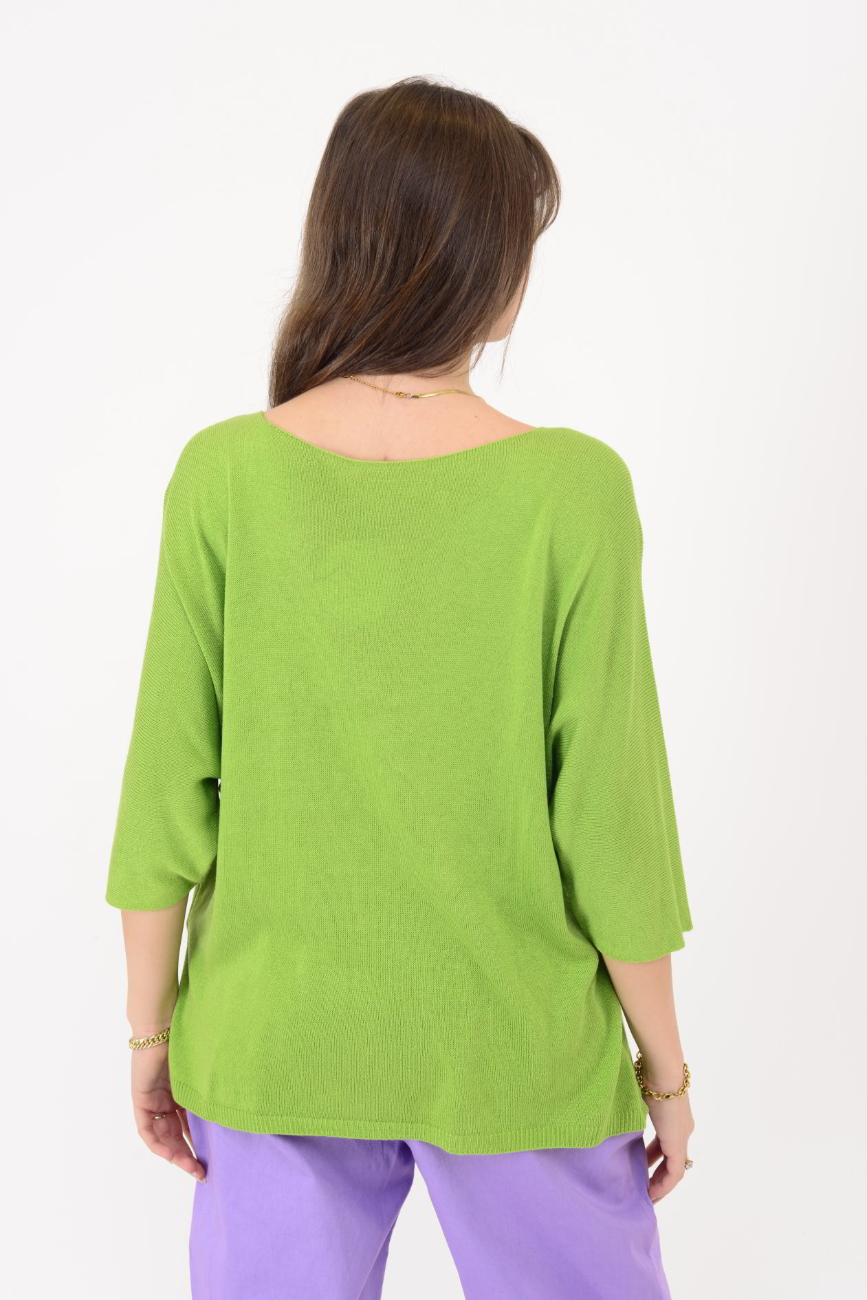 19004 V YAKA TRİKO BLUZ