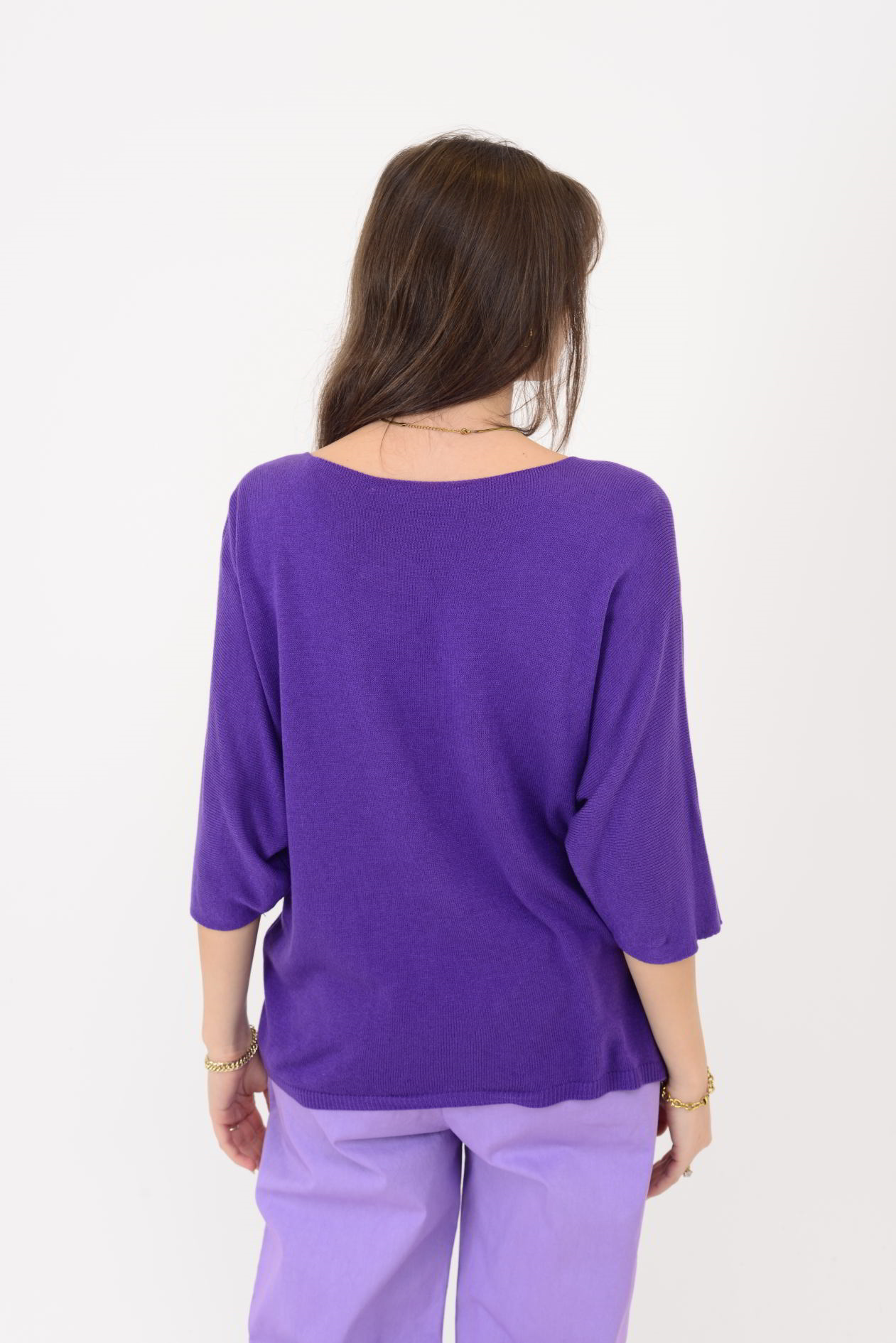 19004 V YAKA TRİKO BLUZ