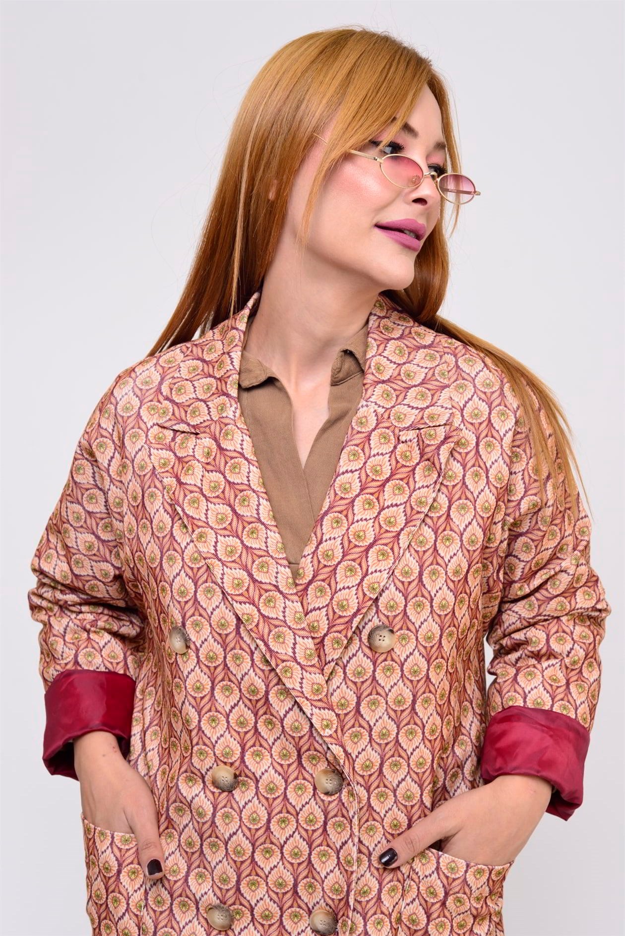 19039 EMİLİ KADİFE KABAN