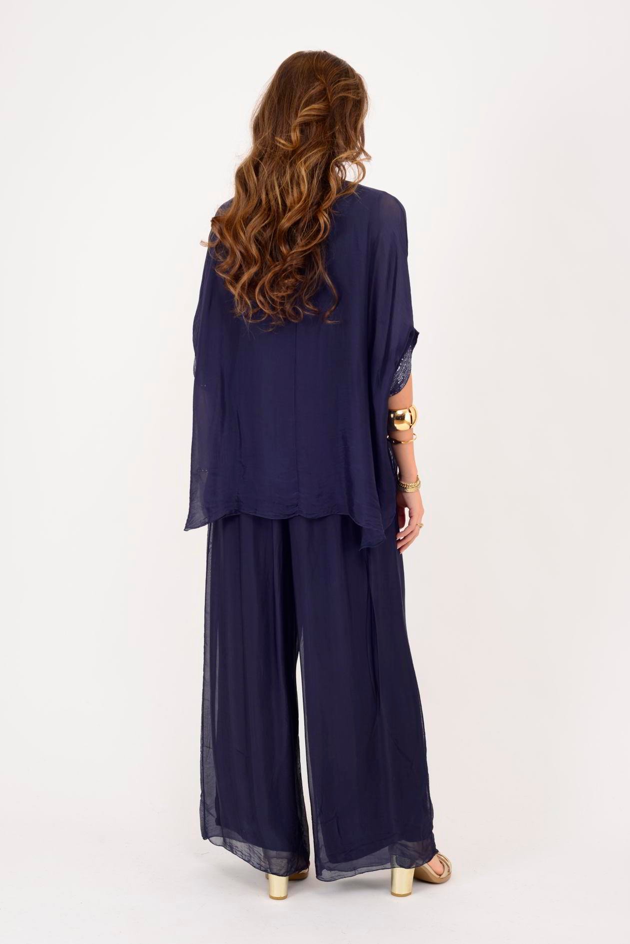 2161 SEALAND PAYET DETAYLI 2'Lİ İPEK TAKIM