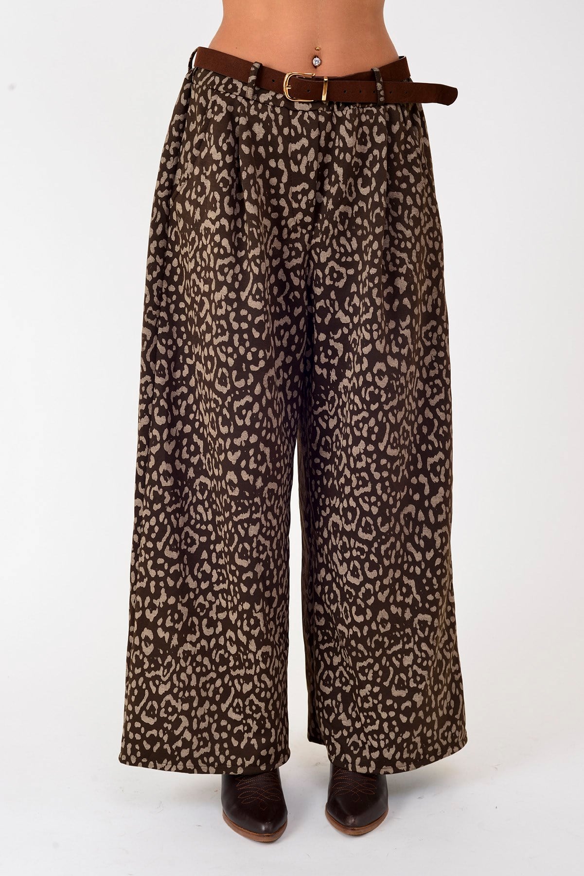 21771 LOVA LEOPAR DESEN 2'Lİ TAKIM