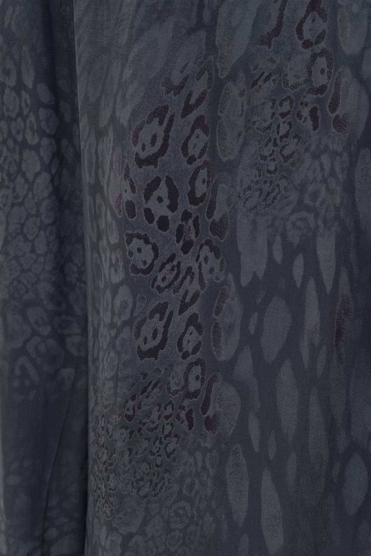 2184 WES LEOPAR DESEN İPEK PANTOLON