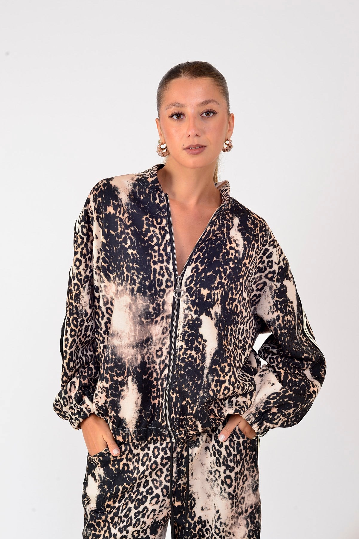 22191 LOVA LEOPAR DESEN 2'Lİ TAKIM
