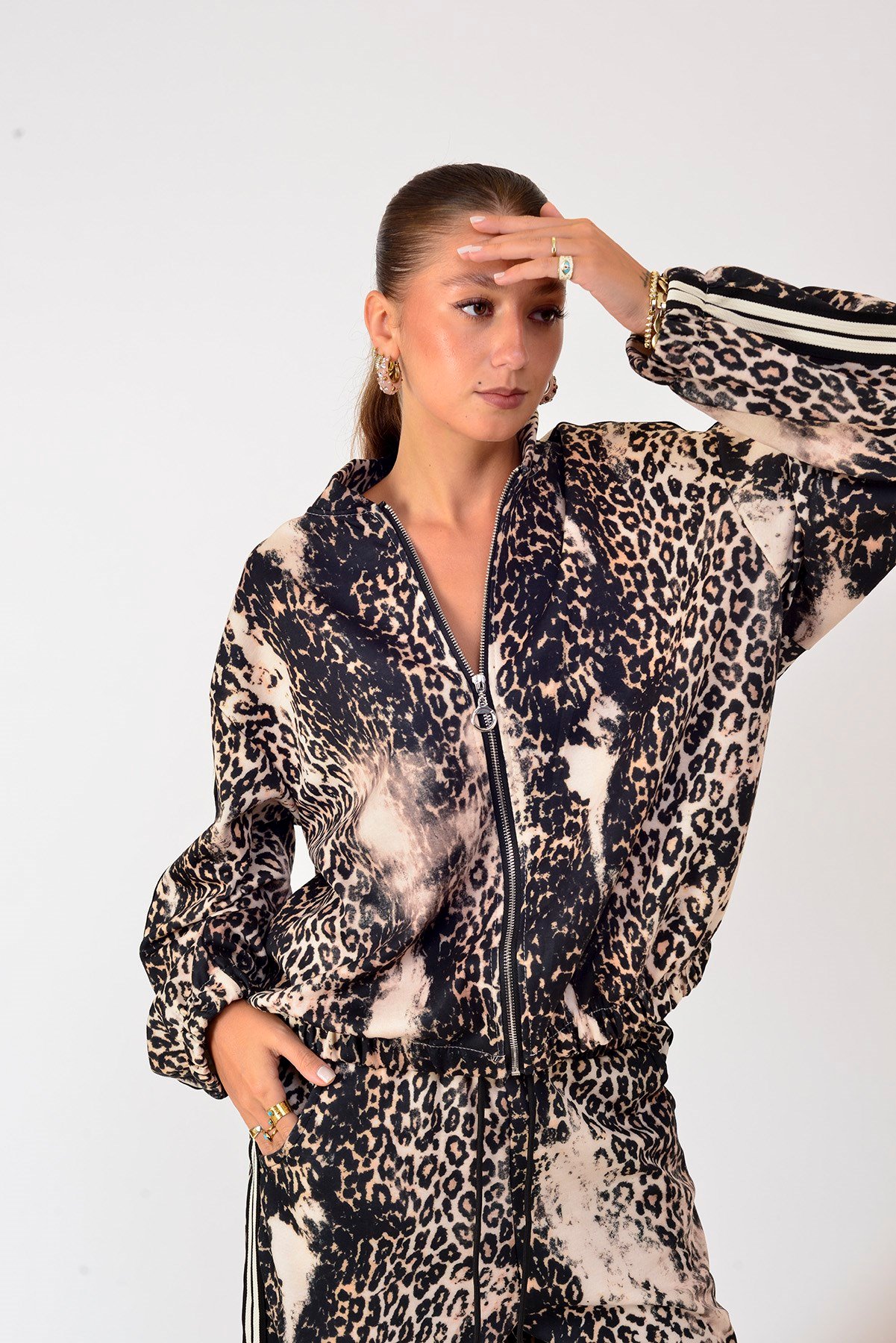 22191 LOVA LEOPAR DESEN 2'Lİ TAKIM