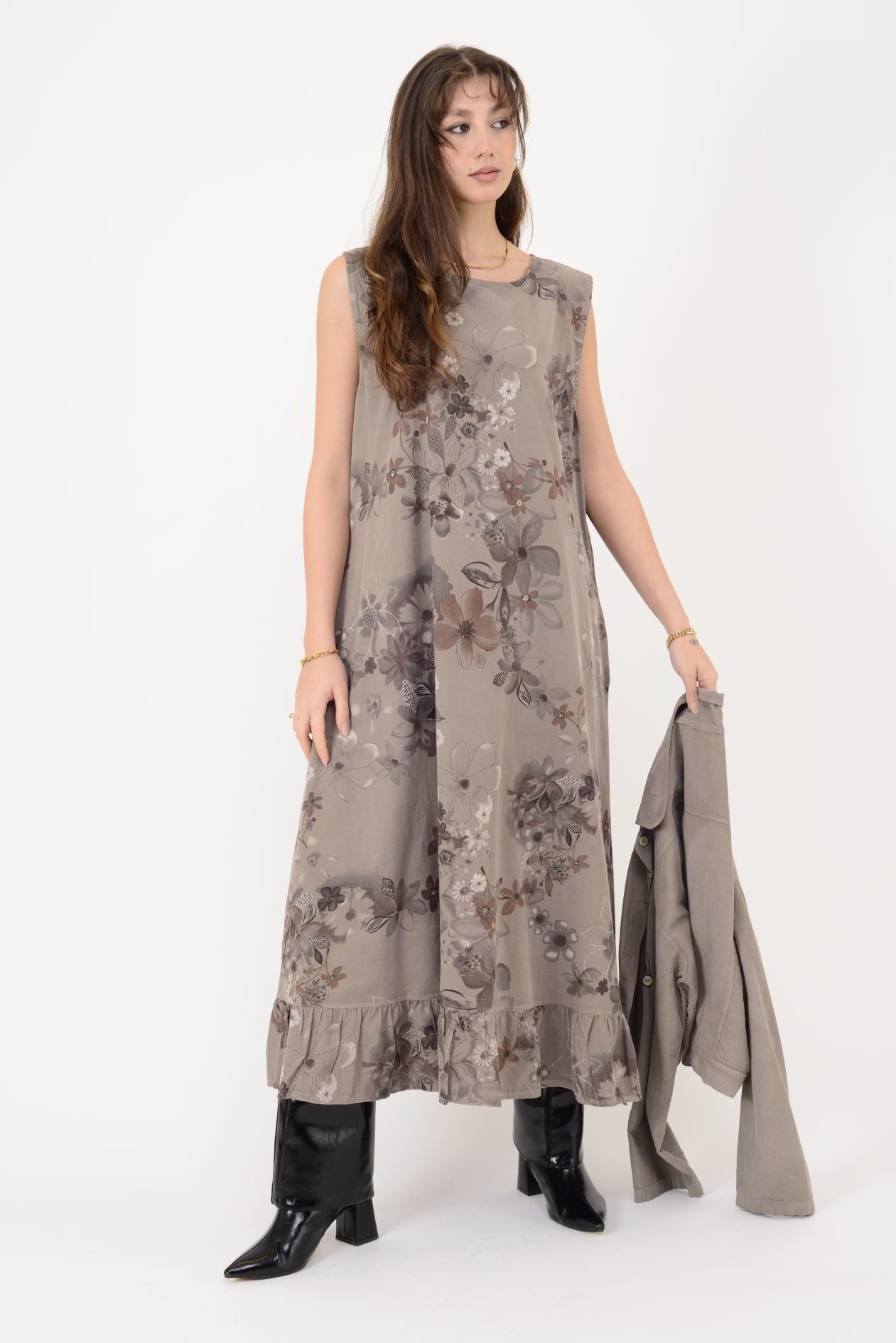 25001 FİTİLLİ KADİFE 2'Lİ TAKIM ELBİSE