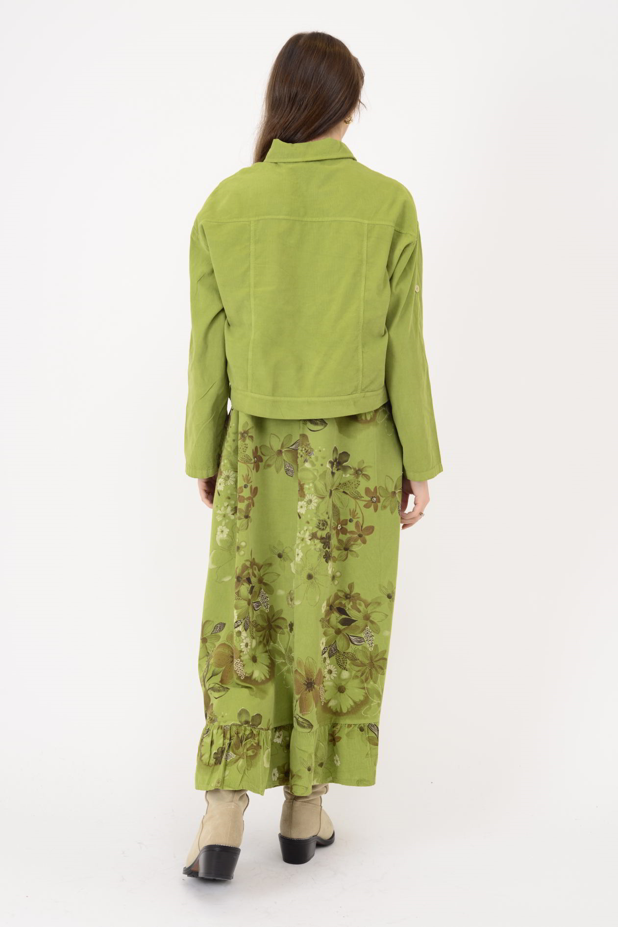 25001 FİTİLLİ KADİFE 2'Lİ TAKIM ELBİSE