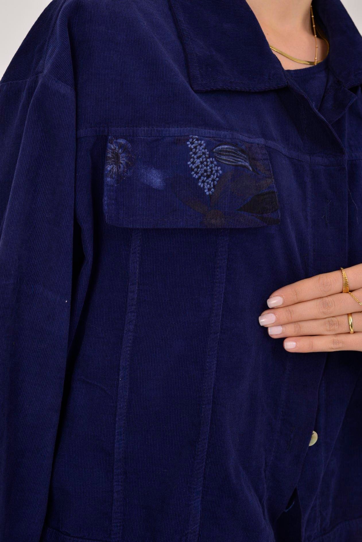 25492 FİTİLLİ KADİFE 2'Lİ TAKIM ELBİSE