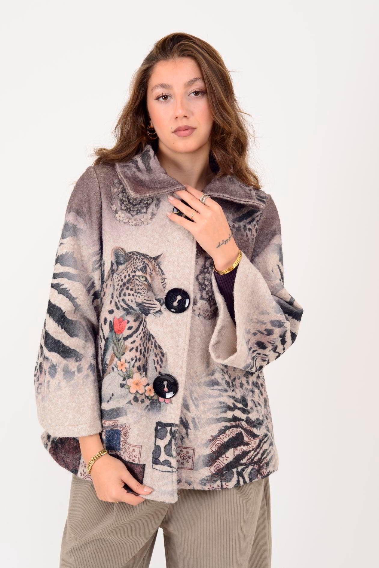 256292 AMAZON DESEN KEÇE KABAN