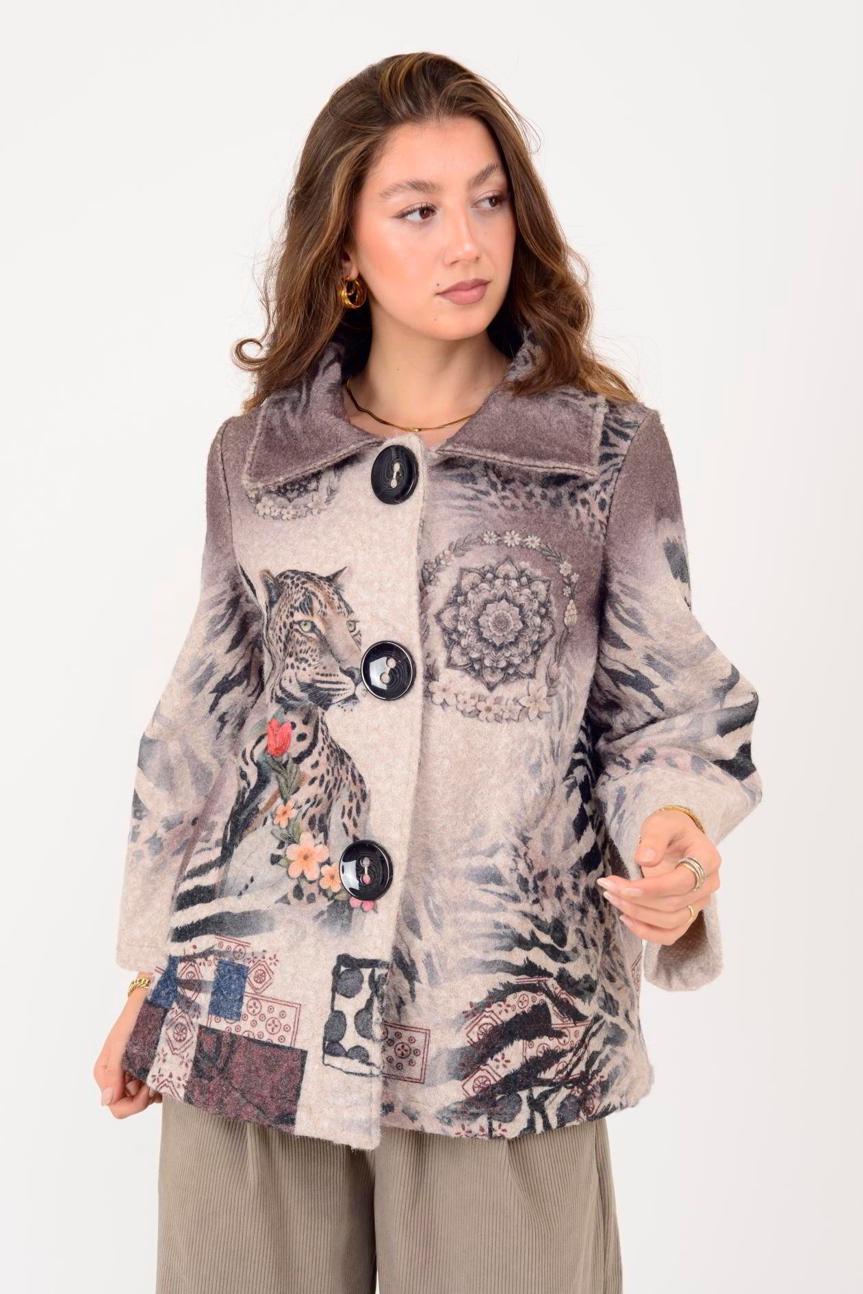 256292 AMAZON DESEN KEÇE KABAN