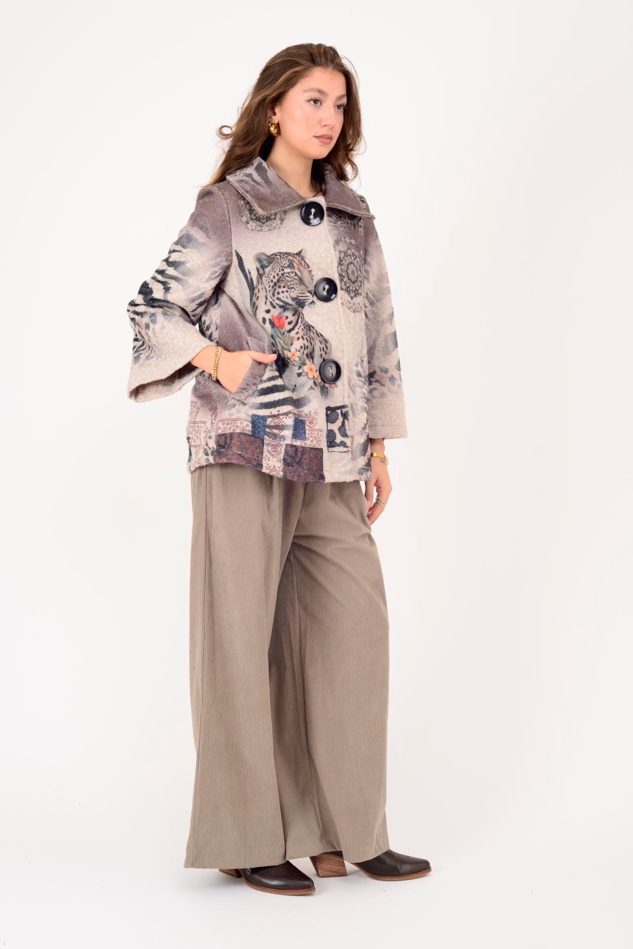 256292 AMAZON DESEN KEÇE KABAN