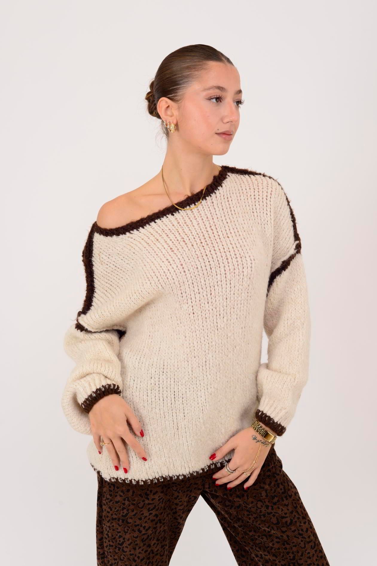 3003 KAYIK YAKA KALIN TRİKO