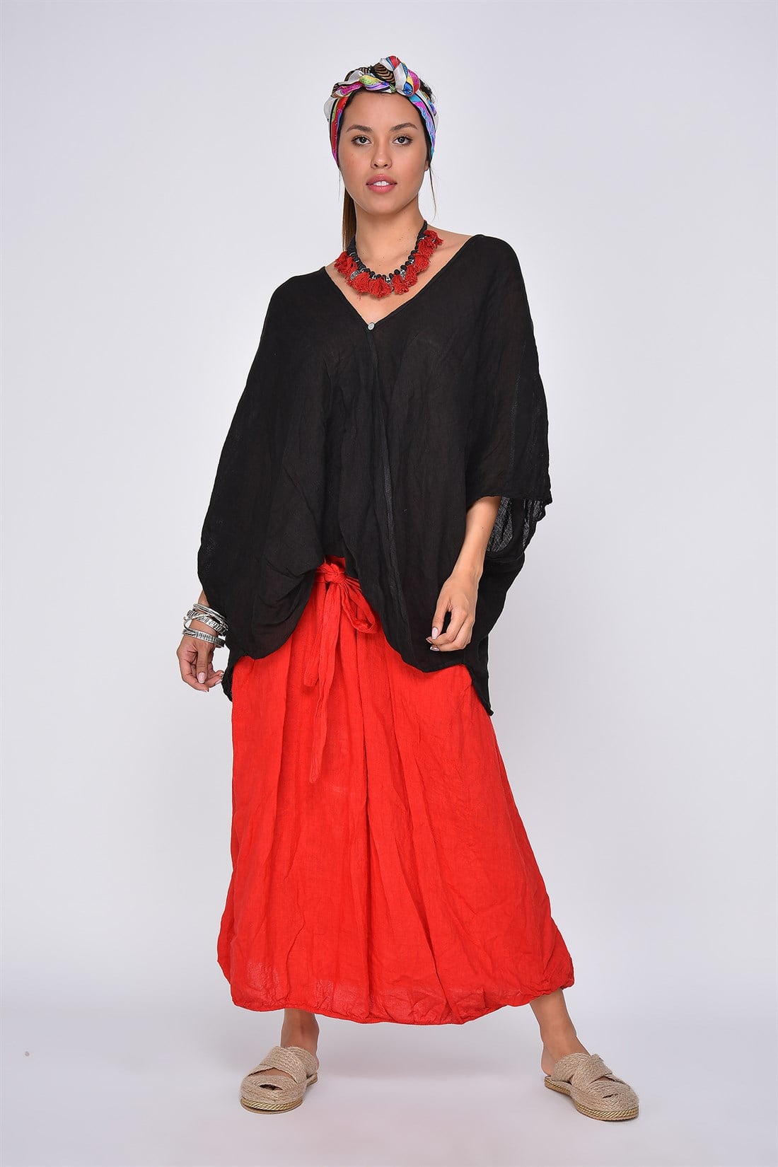 3050 LINEN SKIRT