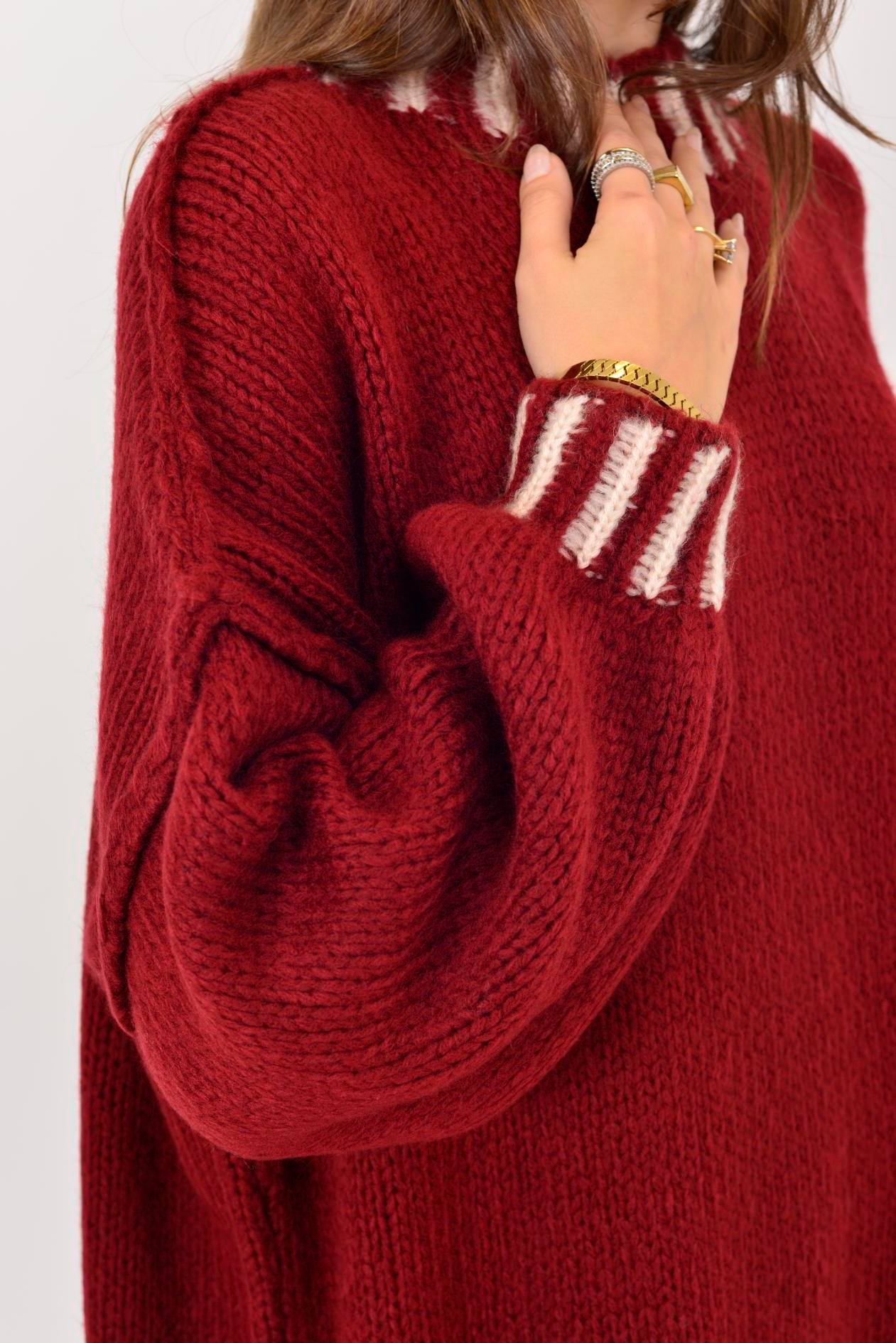 3055 BALIKÇI YAKA TRİKO