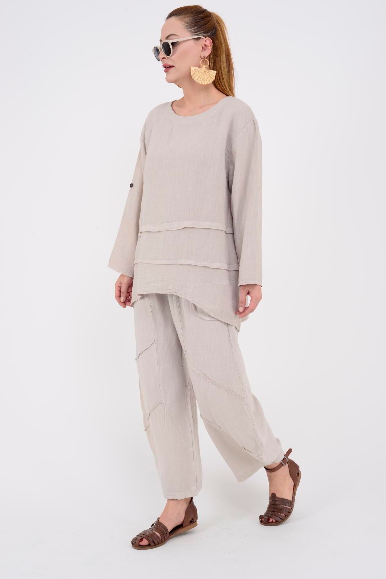 30671 SHIKA 2'Lİ KETEN TAKIM