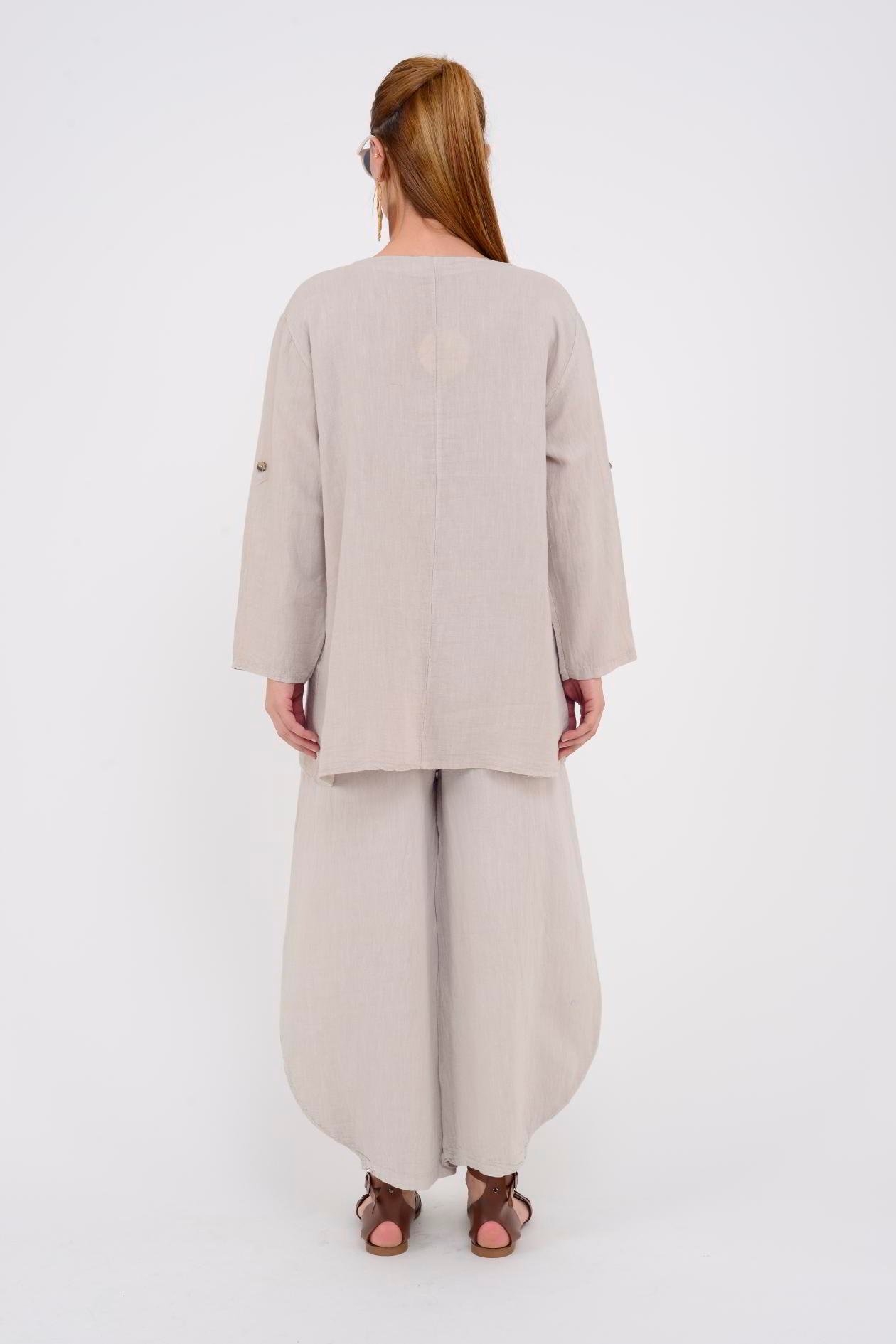30671 SHIKA 2'Lİ KETEN TAKIM