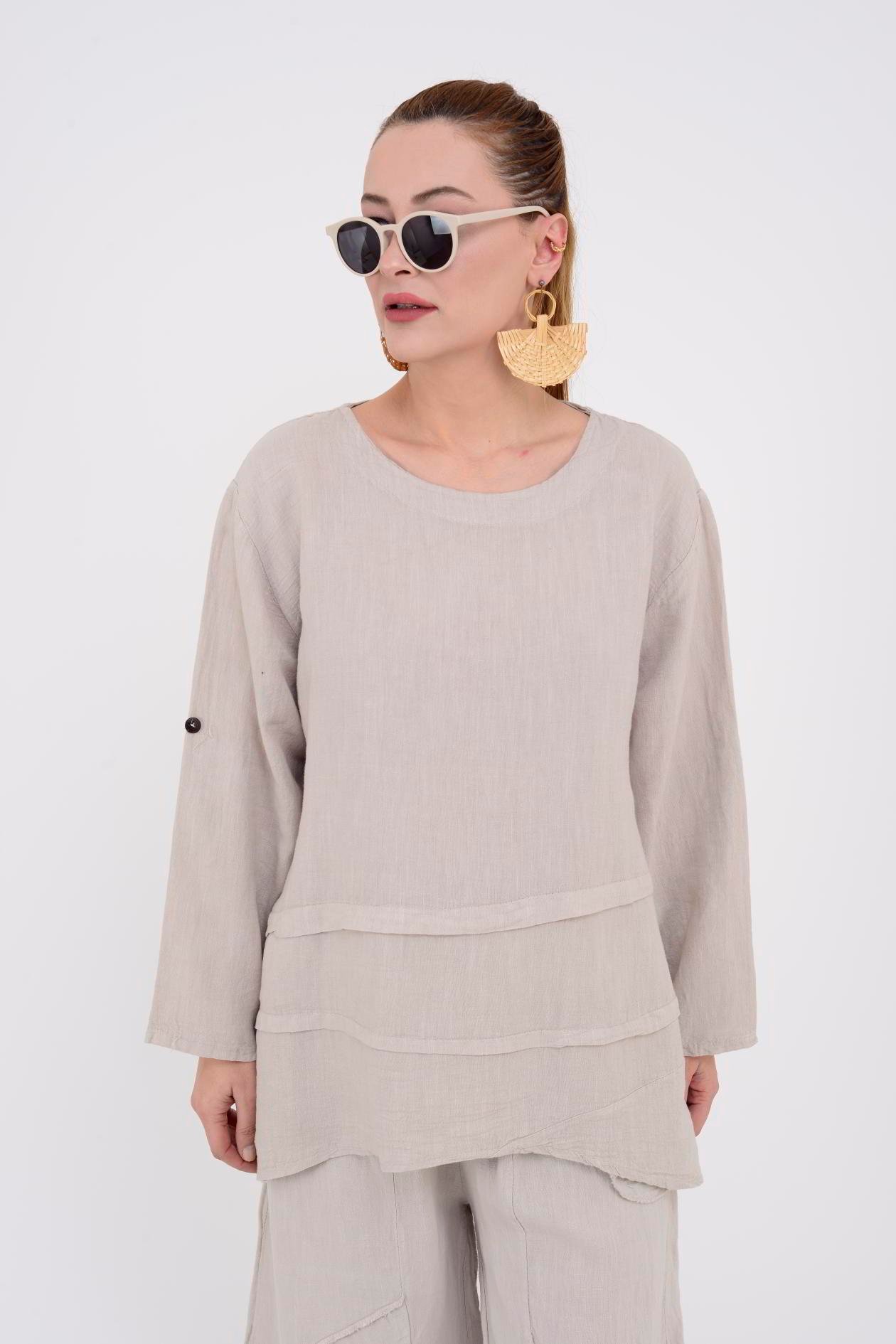 30671 SHIKA 2'Lİ KETEN TAKIM