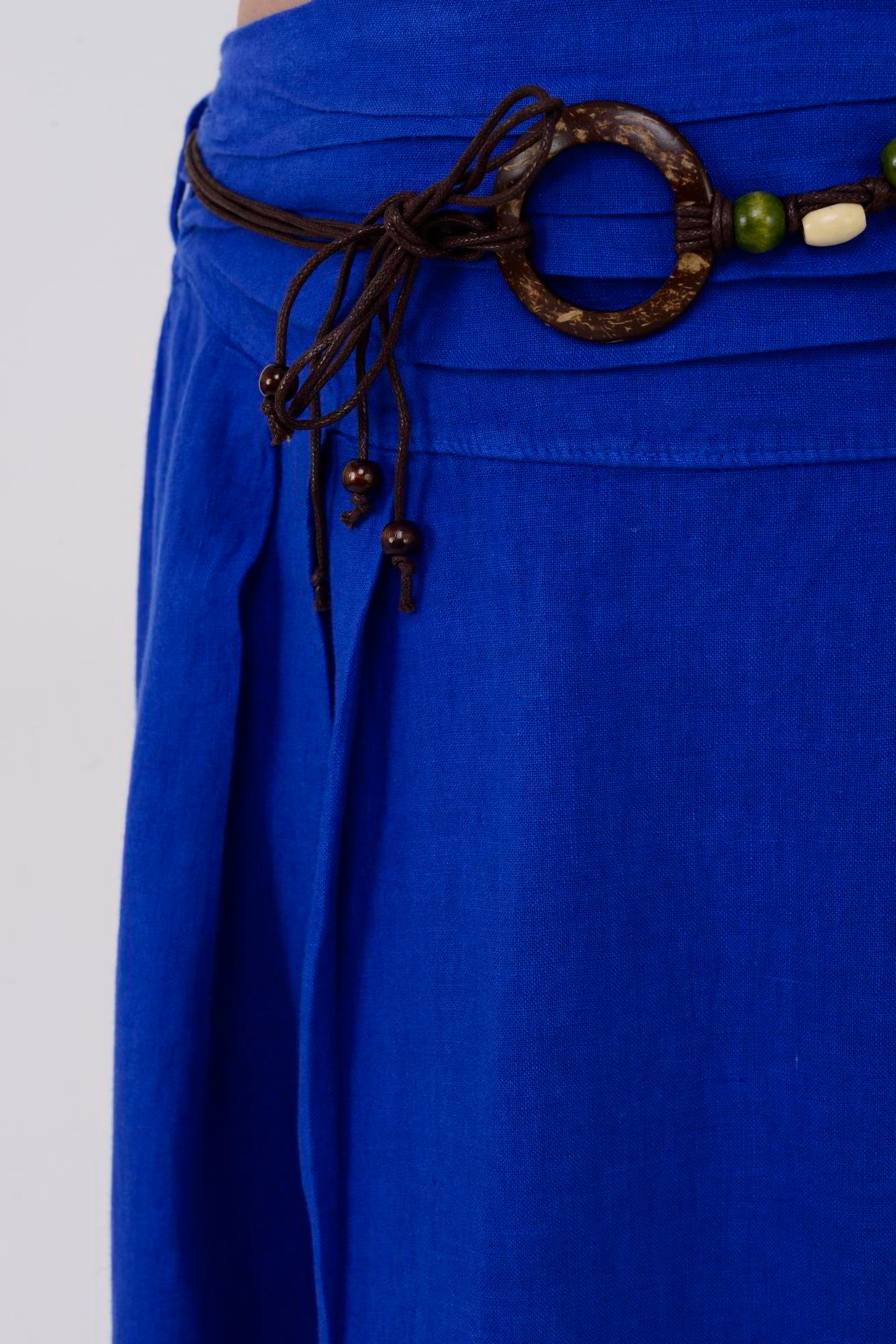 3120 SHIKA DÜĞME DETAYLI 2'Lİ KETEN TAKIM