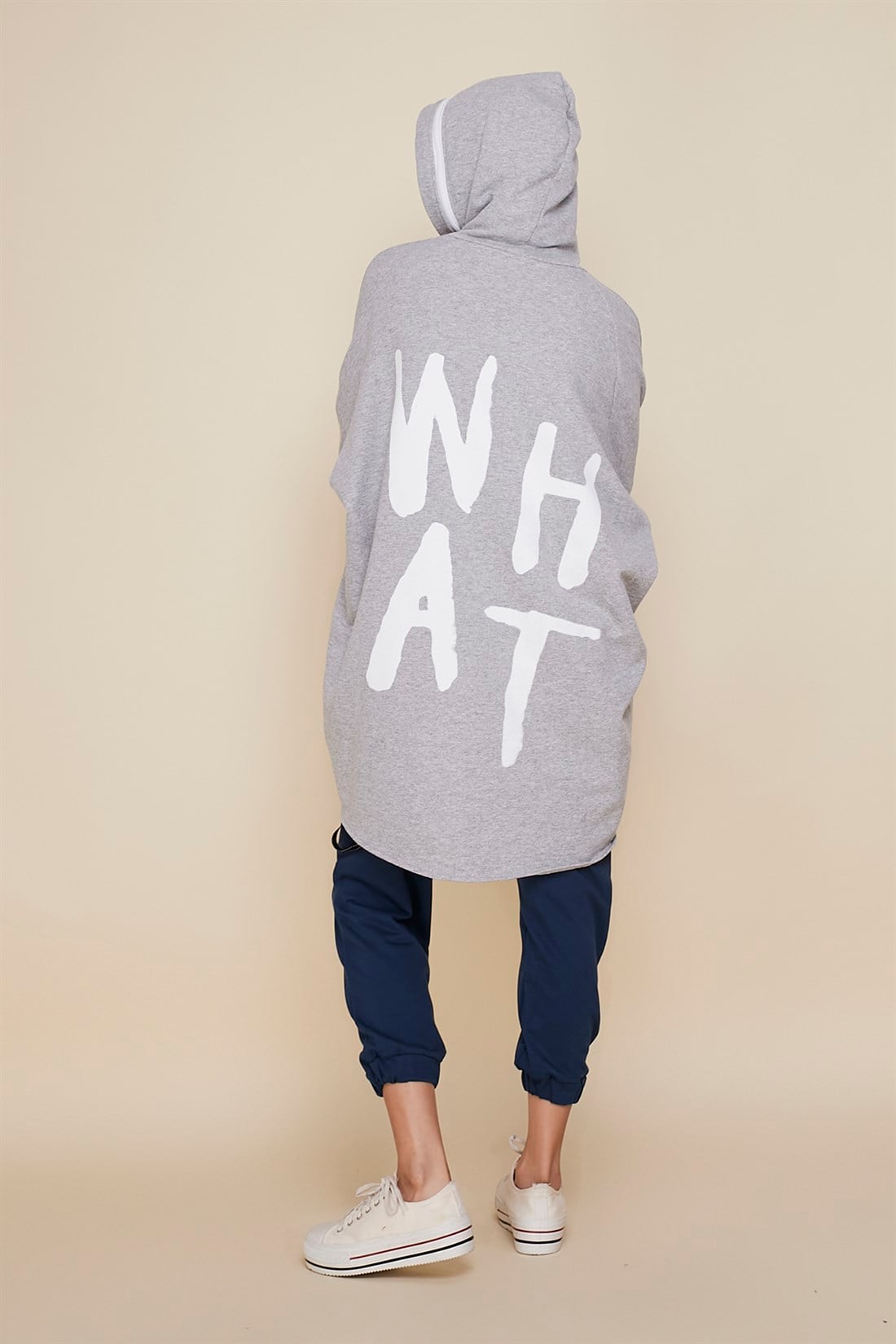 4080 YAZI DESENLİ SWEAT
