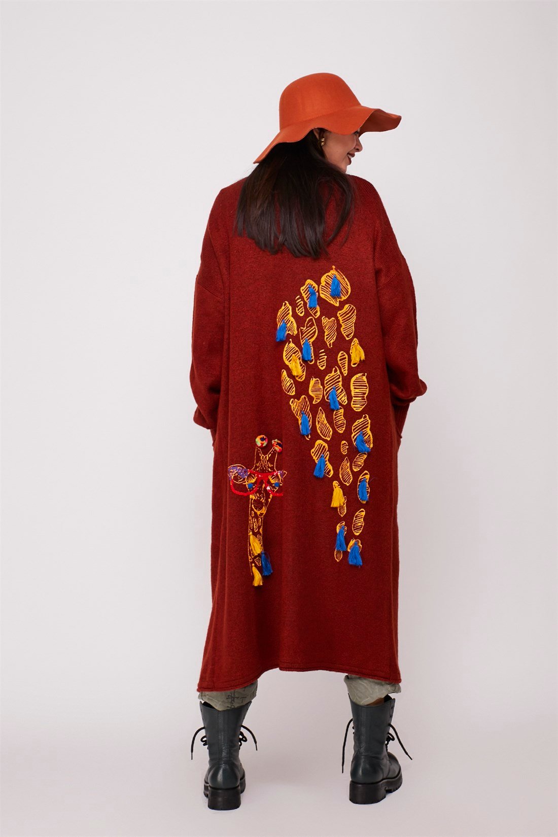 513 SIRT DETAYLI TRİKO HIRKA