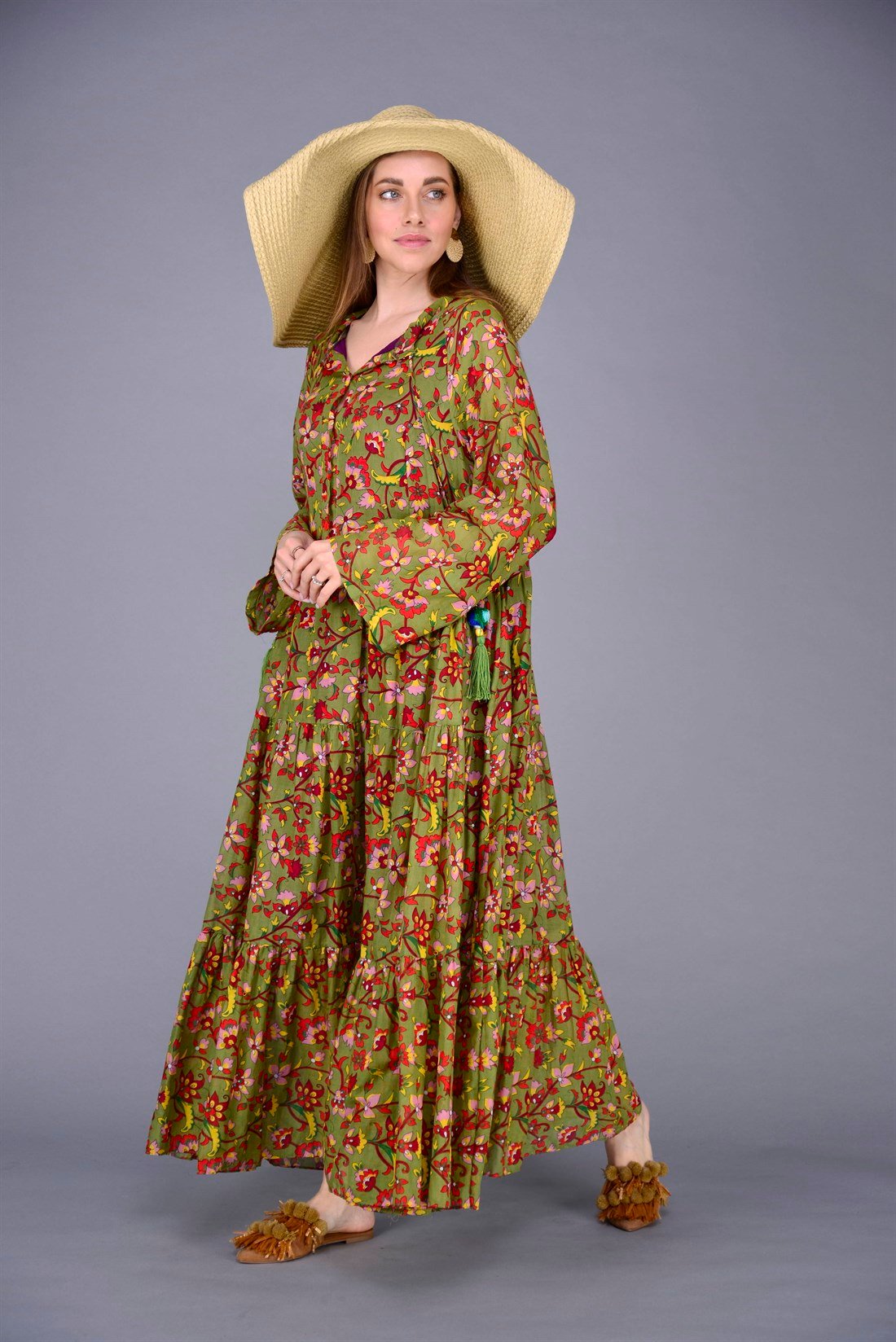 541 MONİCA BOHO ELBİSE