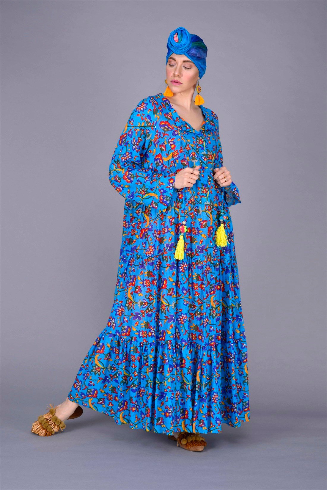 541 MONİCA BOHO ELBİSE